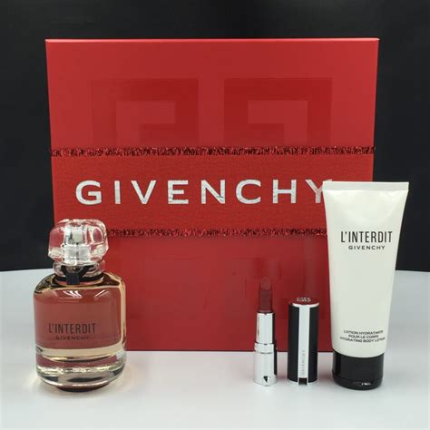 ysatis givenchy gift set|givenchy l'interdit gift set boots.